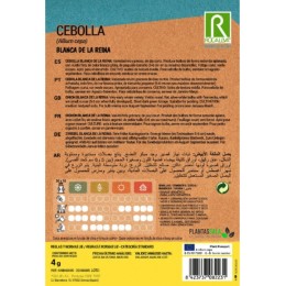 Semilla Horticola Cebolla Blanca De La Reina